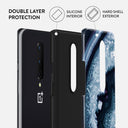 Frozen Lake - Gray Marble OnePlus 8 Case 2