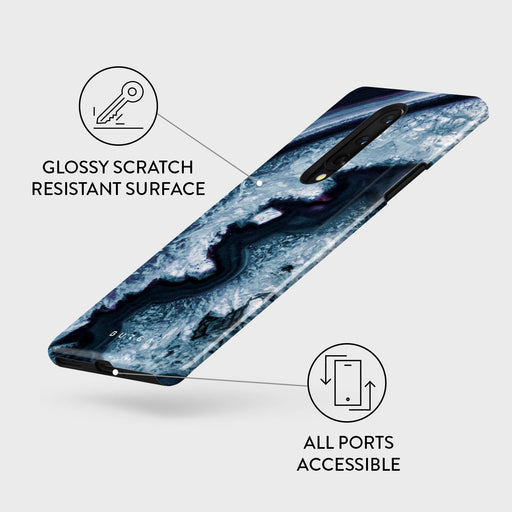 Frozen Lake - Gray Marble OnePlus 8 Case 3