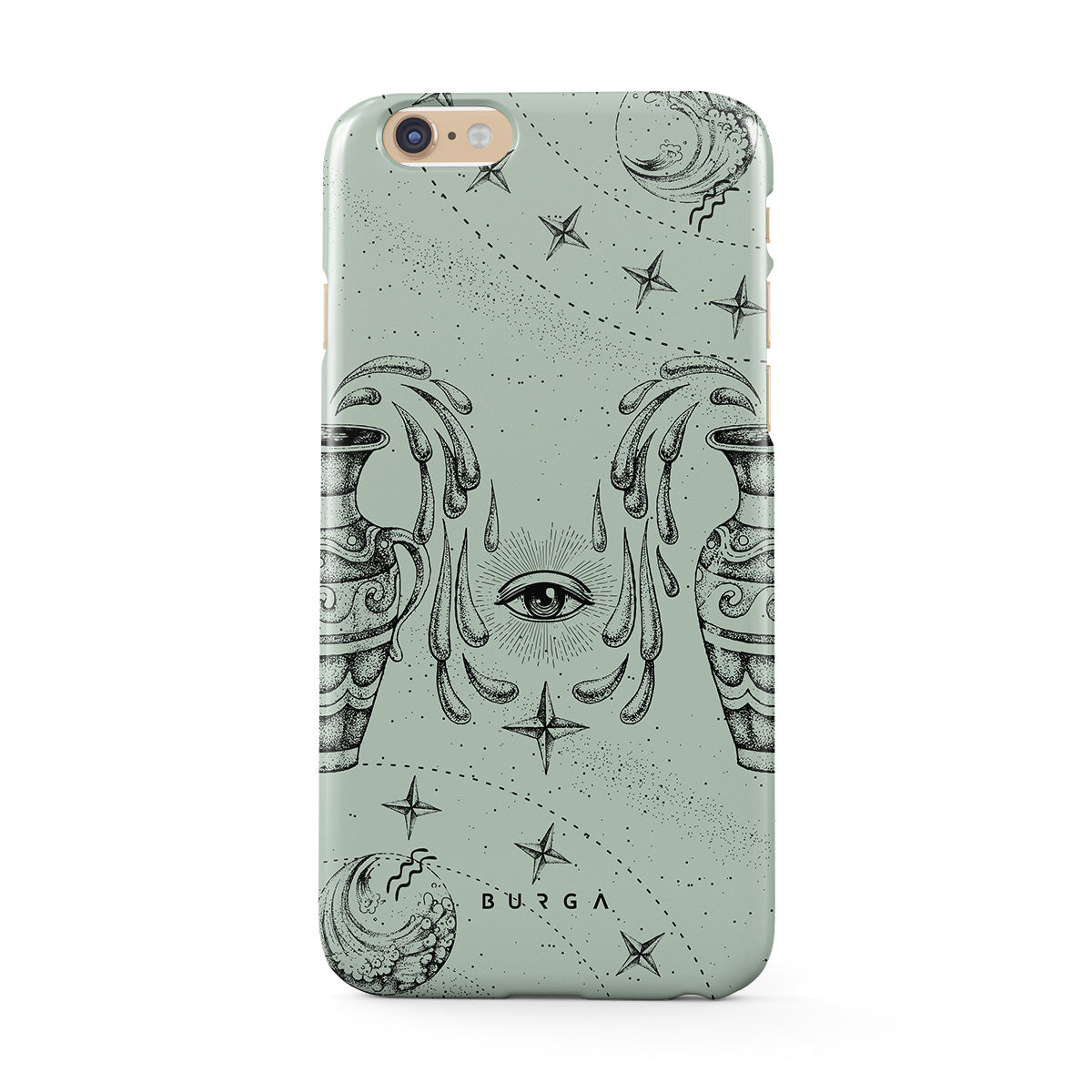 iPhone - Aquarius The Aquarius Innovator Case: Aquarius - The Zodiac Rock