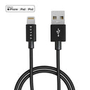 Black / USB to Lightning